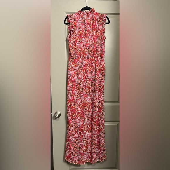 Anthropologie Ali & Jay Troubadour Red Floral Jumpsuit | Size Medium - Picture 4 of 12